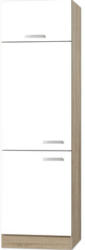 Kühlumbauschrank Optifit Vigo weiß 60x211,8x58,4 cm mit Drehtür
