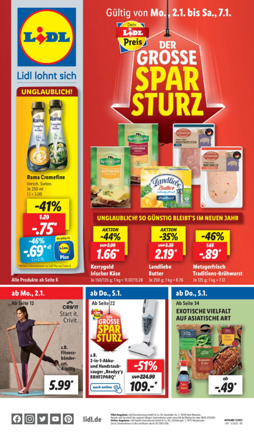 Lidl in Sieker Landstraße 45, 22143 Hamburg ⇔ Öffnungszeiten und