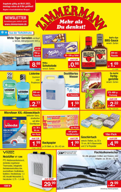 Zimmermann Sonderposten Angebot ≫ Aktuelle Prospekte und Produkte
