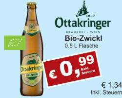 Ottakringer Bio Zwickl Flasche Mw