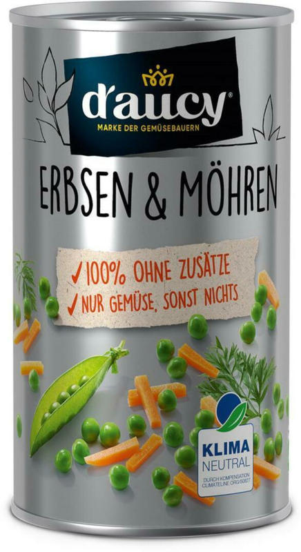 d'aucy Erbsen & Möhren