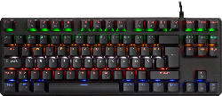 ISY Gaming Tastatur IGK-4000 TKL, Schwarz