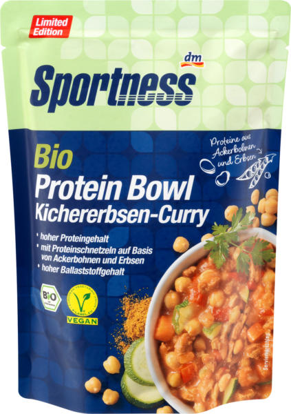 Bio Protein Bowl Kichererbsen-Curry