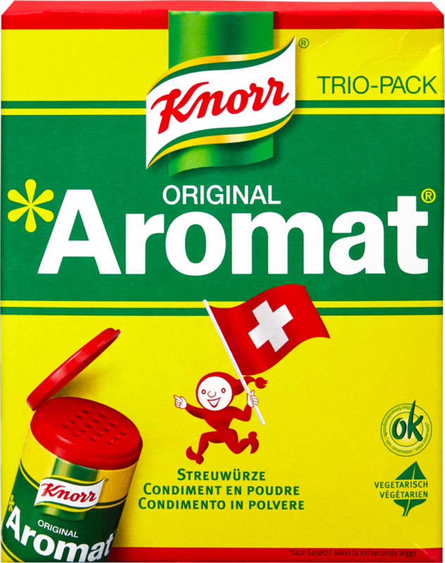 Aromat Knorr , en lot de 3, 270 g