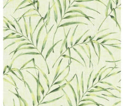 Vliestapete 37335-3 Greenery Bambusblatt grün
