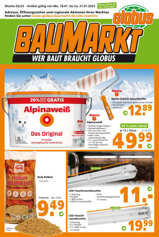 Globus Baumarkt ≫ Filialen und Öffnungszeiten in MerzigWadern
