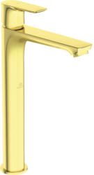 Waschtischarmatur Ideal Standard Connect Air mit hohem Auslauf brushed gold glänzend gebürstet A7028A2
