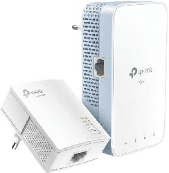 TP-Link Powerline TL-WPA7519 KIT, AC750 AV1000, Gigabit WLAN, Weiß