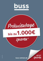 buss wohnen GmbH & Co. KG buss  - Prämientage - bis 31.01.2023
