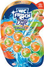 Denner WC Frisch Duftspüler Switch Pfirsich/Apfel , 2 x 50 g - al 06.02.2023