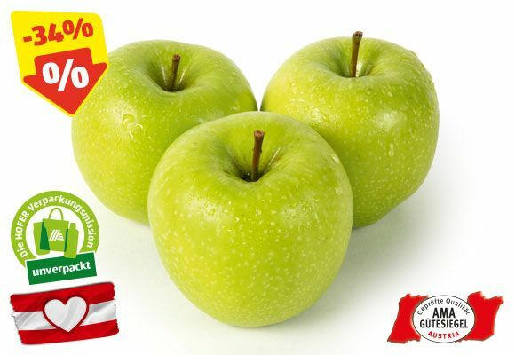 HOFER MARKTPLATZ Äpfel lose Österreich von ✔️ grün HOFER aus Online