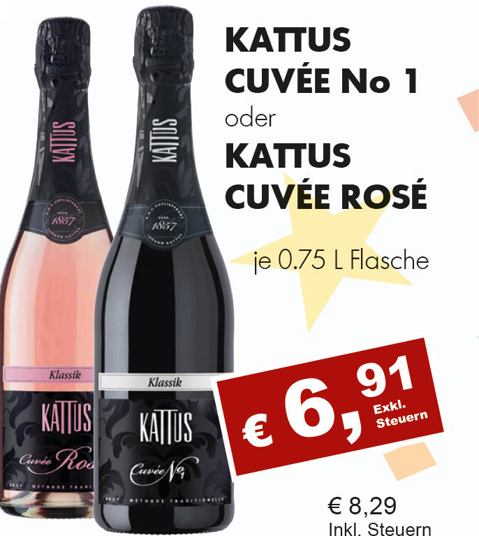Kattus Cuvée No. 1 Oder Cuvée Rosé