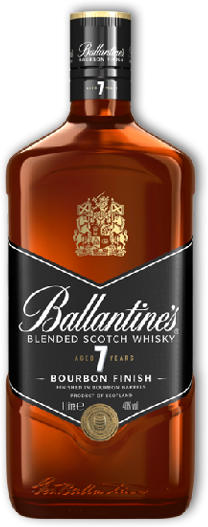BALLANTINE'S 7YO WHISKEY 40% 1L