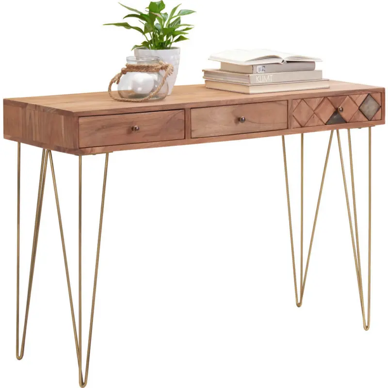 Konsolentisch in Holz, Holzwerkstoff 115/42/78 cm