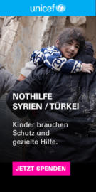 Unicef Erdbeben Türkei/Syrien