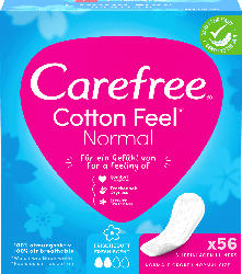 Carefree Slipeinlagen Cotton Feel Normal mit Frischeduft