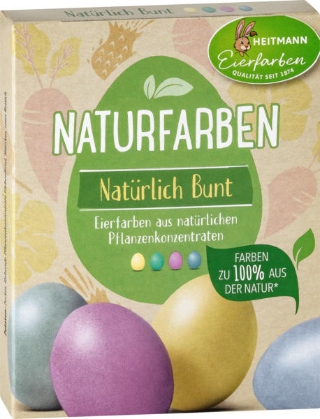 Dekorieren & Einrichten Eierfarben Natur "Natürlich Bunt" 1 Set