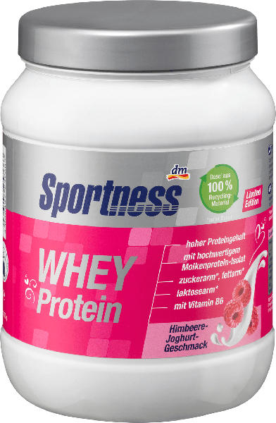 Sportness Whey Protein Himbeere-Joghurt-Geschmack