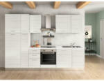 Möbelix Küchenzeile Olimpia Mit Kühlschrank 300 cm Weiß
