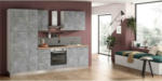 Möbelix Küchenzeile Aura Mit Kühlschrank 285 cm