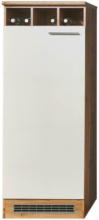 Möbelix Kühlschrank-Umbauschrank Madeira B: 60 cm Eiche/Weiß