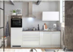 Möbelix Küchenzeile Jazz ohne Geräte B: 260 cm Weiß/Anthrazit