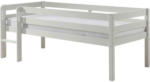 Möbelix Mittelhohes Bett Pino Weiß lackiert 90x200cm