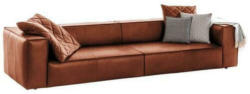 4-Sitzer-Sofa Around The Block Cognac Echtleder