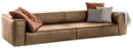 Möbelix 4-Sitzer-Sofa Around The Block Fango Echtleder