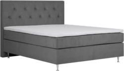 Boxspringbett mit Topper + Matratze 180x200 cm Paula