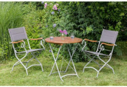 Gartensessel Klappbar Prinzengarten Metall/Textil