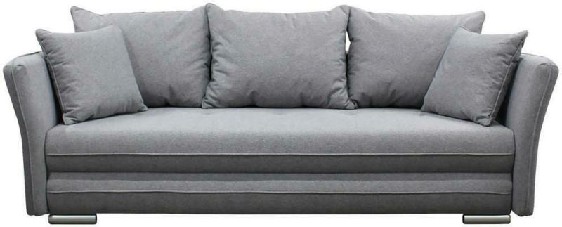 2-Sitzer-Sofa mit Schlaffunkt. Modiund Bettkasten Grau