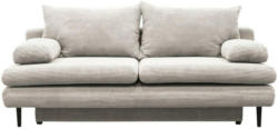 2-Sitzer-Sofa mit Schlaffunkt. Fiore und Bettkasten Beige