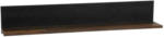Möbelix Wandboard Atlanta B: 135 cm Dunkelbraun/Oldwood Dekor