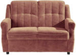 Möbelix 2-Sitzer-Sofa Moldau mit Armlehnen, Rot