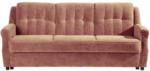 Möbelix 3-Sitzer-Sofa Schlaffunktion Moldau mit Armlehnen Rot