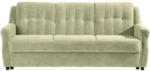Möbelix 3-Sitzer-Sofa M Schlaffunktion Moldau mit Armlehnen, Grün