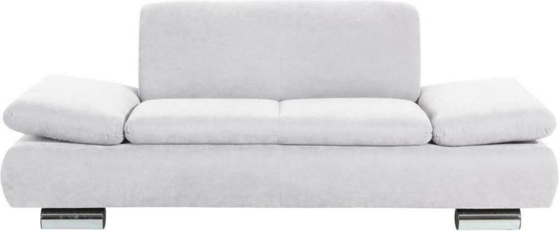 2-Sitzer-Sofa Terrence Armteil verstellbar, Creme Velours