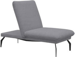 Hocker Salerno Dunkelgrau Sitz Gepolstert H: 52 cm Klappbar