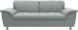 2-Sitzer-Sofa Franzi Grau Webstoff