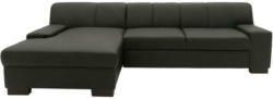 Ecksofa Norma Schwarz Lederlook