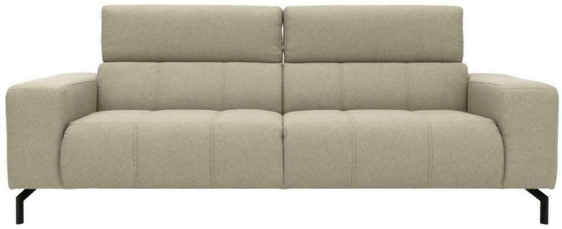 3-Sitzer-Sofa Cunelli Schlammfarben Webstoff