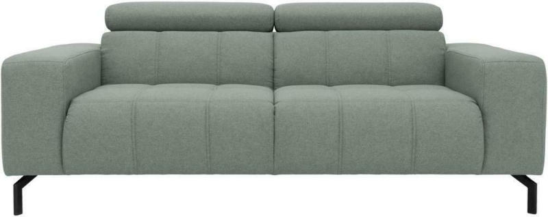 2-Sitzer-Sofa Cunelli Türkis Webstoff