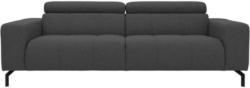 3-Sitzer-Sofa Cunelli Grau Webstoff