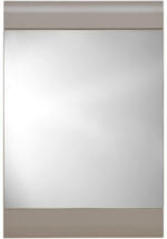 Möbelix Garderobenspiegel Auris BxH: 60x90 cm Teilverrahmt Grau