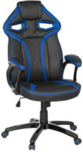 Möbelix Gaming Stuhl Guardian Blau/Schwarz
