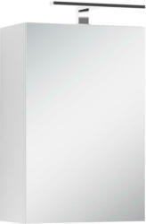 Spiegelschrank Spree mit Led 1 Tür BxHxT 40x60x20 cm Weiß