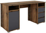 Möbelix Schreibtisch mit Schubladen LxBxH: 138x55x75 cm Lobo