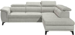 Ecksofa Albany Hellgrau