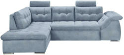 Ecksofa Oman 2 Blau Links